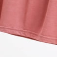 thumbnail image 3 of AherBiu Pajamas Tops for Women Oversized Ruffle 1/2 Sleeve Basic Layer Top Tees Shirts Comfy Soft Undershirts, 3 of 5