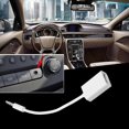 thumbnail image 3 of 3.5mm Male AUX Audio Plug Jack To USB 2.0 Female Converter Cable Cord Car MP3, 3 of 8