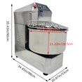 thumbnail image 2 of 50L Dough Mixer Frequency Conversion Spiral Mixer Double Action Double Speed 110V, 2 of 15
