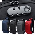 thumbnail image 1 of yingyy Men Bags Chest Pack Multi-function Lock waterproof trip pack USB Anti Theft Waterproof Mobile Multi-pocket Trip Shoulder Backpack, 1 of 9