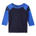 thumbnail image 1 of George Baby Boys' Colour Block Raglan Tee, 1 of 2