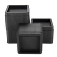 thumbnail image 1 of BTSD-home Bed Risers 3 or 6 Inch Heavy Duty Stackable Furniture Risers for Sofa Table Couch Chair Bed Raisers Blocks 4 Pack Black, 1 of 5