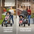 thumbnail image 4 of Graco Modes Nest2Grow Travel System, Baby Stroller and Car Seat Combo, Rear-Facing from 1.8-16 kg (4-35 lb), 4 of 8