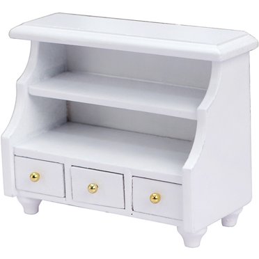 Wood Miniature Furniture Miniature Storage Cabinet Cupboard Miniature Decoration