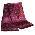 thumbnail image 1 of Coofit Artificial Silk Scarf Smooth Double Layer Satin Neckerchief Long Scarf for Men, 1 of 3