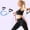 Blue 4B5, variant on Rvkxad Resistance Fitness Pull Rope, Elastic Exercise Cord for Back Arm Training, 5-Level Resistance Bands for Stretching, Gym Workout Equipment