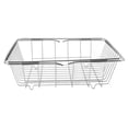 thumbnail image 2 of Freezer Storage Organizer Basket, Prevent Slipping Expandable Freezer Organizer Stainless Steel  for Cabinets, 2 of 8