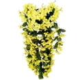 thumbnail image 1 of 4petals Artificial Flower Hanging Flowers Violet Simulation Vine Wedding Home Decoration (Yellow), 1 of 5