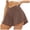 Brown, variant on Yammkia Womens Outdoor Shorts Women's Athletic Running Shorts with Pockets Quick Dry Lightweight Workout Gym Shorts(Black,M)