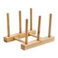 thumbnail image 1 of Agiferg Égouttoir Multifonctionnel en Bambou pour Vaisselle et Rangement de Vaisselle, 1 of 2