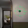 thumbnail image 1 of Maoww Modern 3D Luminous Wall Clock Stickers DIY Silent Decorative Clock 40cm, 1 of 8