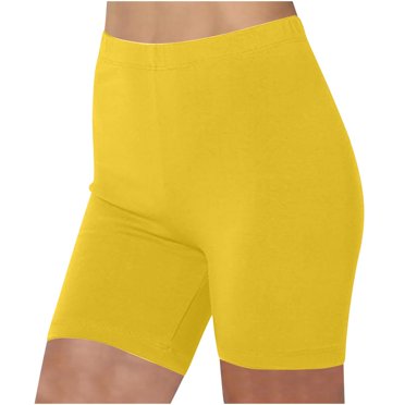 Wiyuqeen Womens Lightweight Cotton Yoga Shorts Buttery Soft Leggings Shorts for Workout Fitness Casual High Waist Booty Shorts Clearance on Sale