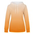 thumbnail image 4 of Penkiiy Sweat à Capuche pour Femmes Mode Décontractée Patchwork Orange Y2K Vêtements, 4 of 4