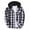 Gray#plaid shirt men, variant on aohooy Flannel Shirt Jacket Men - Trendy Casual Button Down Plaid Long Sleeve Fall Jackets with Pockets Hot Pink,M