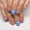 Cercueil Français en Trois Dimensions Papillon Scintillant Royalblue, variante sur Fofosbeauty 24 Pcs Ongles Postiches Autocollants, Ongles en Acrylique pour Cadeau du Nouvel An et de la Saint-Valentin, Forme Coffin Française Tridimensionnelle Papillon Scintillant Bleu Royal