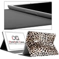 thumbnail image 4 of iPad PRO 2016 [ PRO 9.7 Inch ] A1673 A1674 MLMP2LL/A MM172LL/A MLMN2LL/A MLMW2LL/A MLMX2LL/A MM192LL/A MLMV2LL/A Ultra Slim Printed Smart PU Leather Flip Folio Book Cover - Leopard, 4 of 7