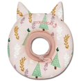 thumbnail image 1 of Pet Life CA1PKMD Touchcat Ringlet Licking & Scratching Adjustable Pillow Cat Neck Protector, Pink - Medium, 1 of 1