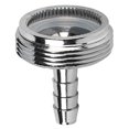 thumbnail image 2 of Stainless Steel Beer Tap Faucet Cleaning Attachment Adapter Accessories 1/4, 2 of 5