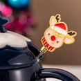thumbnail image 4 of Vaidha Christmas Ceramic Mug Cute With Spoon Lid Large Capacity Household Ceramic Water Cup, 4 of 7