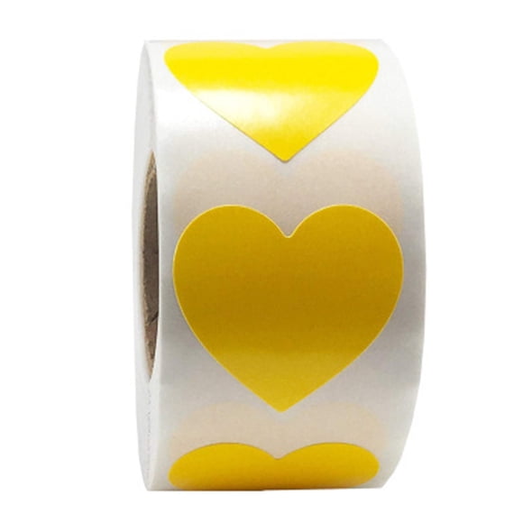 Autocollant de Saint-Valentin Love; Décoration d'Autocollants; Ruban d'Autocollants; (500 Pcs par Rouleau)