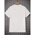 thumbnail image 2 of Trendy Unisex Cartoon Firebird Design Pure Short-Sleeve T-Shirt for Men, 2 of 5