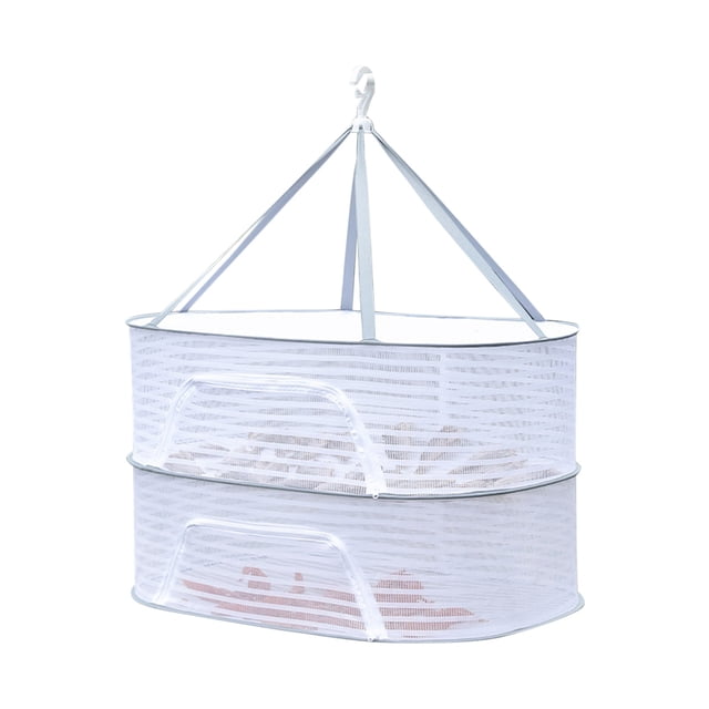 Amzcrzy Foldable Drying Net Flat Clothes Drying Rack - Foldable Mesh Clothes Flat Drying Rack, Underwear Drying Cage Dorm Room Essentials Home Improvement Birthday Gifts for Men Home Organization
