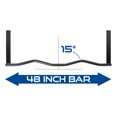 thumbnail image 4 of Ultimate Body Press JMP-S Home Gym Ergonomic Joist Mount Pull Up Bar, Black, 4 of 6