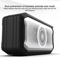 thumbnail image 3 of braveheart Speaker Multifunctional Wide Application Stereo Wireless Music Player Loudspeaker Microphone Black Red, 3 of 6
