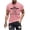 Pink, variant on Men's Graphic T-Shirt, Casual Printed Short Sleeve Round Neck Tee, Soft Fabric for Daily Comfort