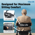 thumbnail image 4 of EZee Life Déambulateur Bariatrique avec Roues de 8 Pouces - Marchette Robuste pour une Mobilité Accrue - Gris, 4 of 9
