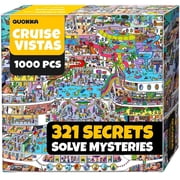 Quokka Jigsaw Puzzles 1000 Pieces for Adults - Puzzle Games Cruise Vistas Perfect for Relaxation