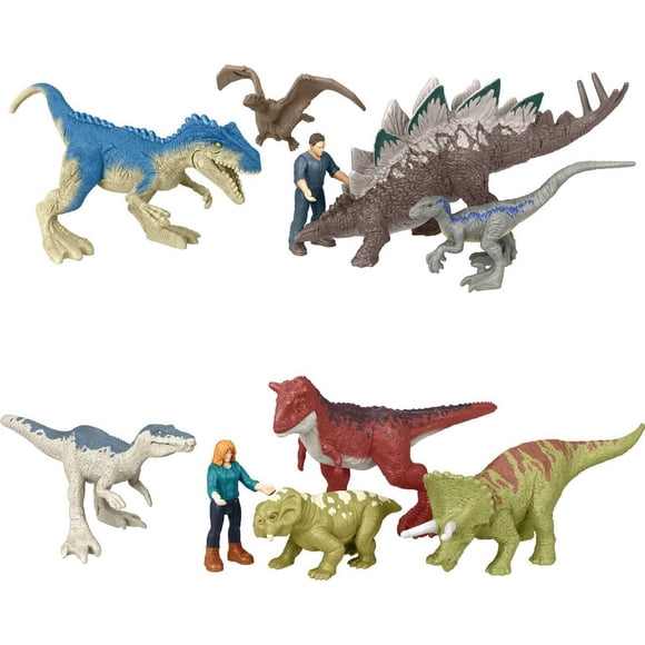 Jurassic World: Dominion Figurines MINIS Coffret de 5 dinos