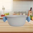 thumbnail image 3 of Small Double Thickened Draining Basket, Dishwasher Safe Fruit Colander Bowl for Home Kitchen, 3 of 9