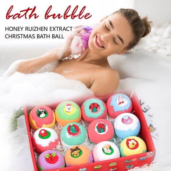 Vaidha Christmas Bath 12 Boxed Bomb Oil Bath Foot Bath