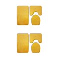 thumbnail image 2 of Baohd 3pieces Multi-functional Non-Slip Chenille Bath Rug Any Bathroom Eco-friendly PJ210611-B007 2Set, 2 of 6