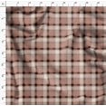 thumbnail image 4 of Soimoi Poly Georgette Fabric Gingham Check Printed Fabric 1 Yard 42 Inch Wide, 4 of 5