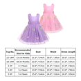 thumbnail image 4 of IBTOM CASTLE Baby Girls Birthday Party Dress Butterfly Embroidery Princess Tulle Tutu Wedding Pageant Evening Prom Ball Gown, 4 of 4