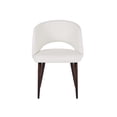 thumbnail image 1 of Take Me Home Executive Armless Dining Chair – Mid-Century Style with Premium PU Leather Upholstery and Sturdy Walnut Legs, Perfect for Modern Dining Spaces", 1 of 4