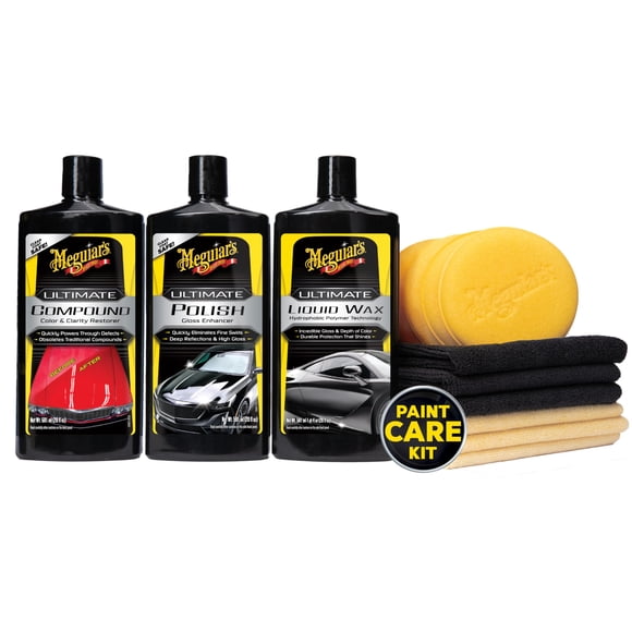 Paint Care Kit Meguiar's Ultimate 3 Step Polishing