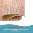 thumbnail image 3 of tredstone Crystal Rhinestone Ribbon Clothing Accessories Sticker Convenient Using Present Decoration Sheet with Shine Appearance Exquisite champagne 8 hot melt glue, 3 of 6