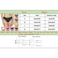 thumbnail image 2 of B91xZ Womens High Waisted Bikini Bottom Retro Ruched Swim Short Shirred Tankinis Brief,Blue XL, 2 of 4