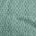 thumbnail image 1 of oneOone Rayon Dusty Teal Green Fabric Abstract Craft Projects Decor Fabric Printed By The Yard 56 Inch Wide, 1 of 4