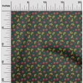 thumbnail image 1 of oneOone Tissu Popeline de Coton Imprimé Feuilles & Fleurs BTY 56 Pouces de Large, 1 of 4