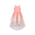thumbnail image 1 of Robe Fille Dégradé Zigzag Hi-lo Bretelles Dos Nu Sans Manches 6 Ans, 1 of 6