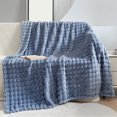 thumbnail image 1 of EGNMCR Throw Blanket, Throw Blanket for Couch Suedes Nap Shawl Blanket Blanket Blanket Ideal For Office Naps Warm And Cozy Blanket Suitable For Bed Or Sofa Flock Fleece Covered Blanket, 1 of 6