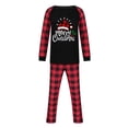 thumbnail image 1 of LSLJS Pyjamas de Noël Assortis pour la Famille, Tenue Parent-Enfant Ensembles de Noël Patchwork à Carreaux Imprimés Vêtements d'Intérieur Col Rond Manches Longues Pyjamas Ensembles Deux Pièces pour les Fêtes Ensemble de Vêtements de Nuit de Noël, 1 of 6