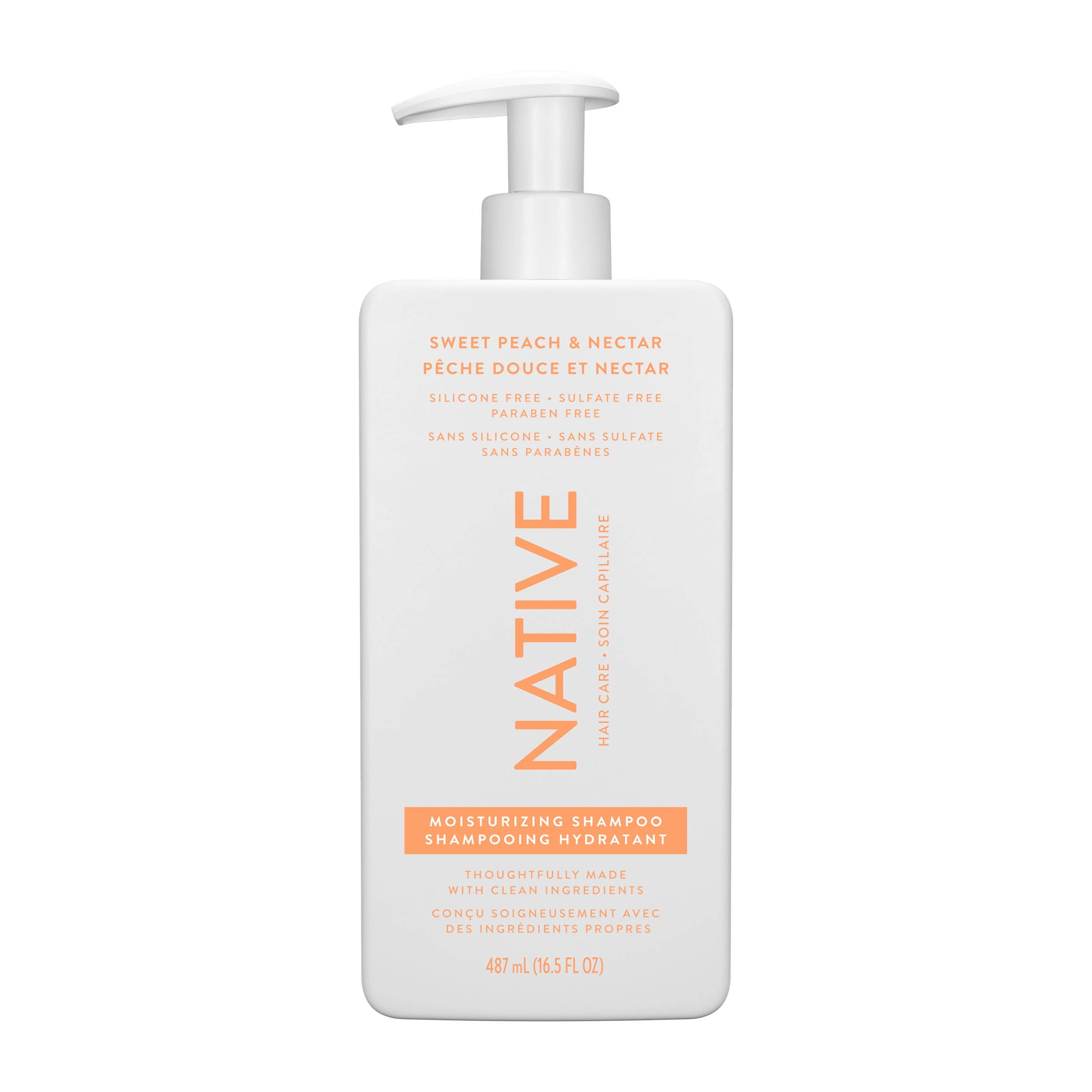 Native Moisturizing Shampoo Sweet Peach & Nectar 487 mL