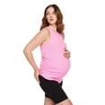 thumbnail image 4 of Paisley Sky Maternity Rib Tank Top, 4 of 6