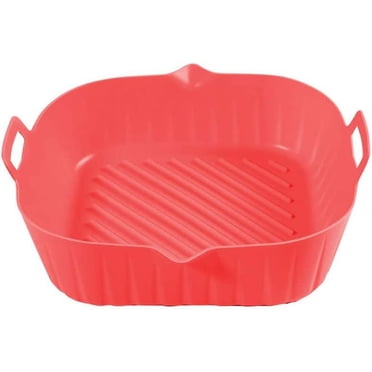 Doublures en Silicone pour Friteuse à Air Chaud pour une Cuisson Saine, Surface Antiadhésive Protège l'Intérieur de la Friteuse à Air, Compatibilité Universelle avec Friteuses à Air, Fours, Vapeur, Cuisinières