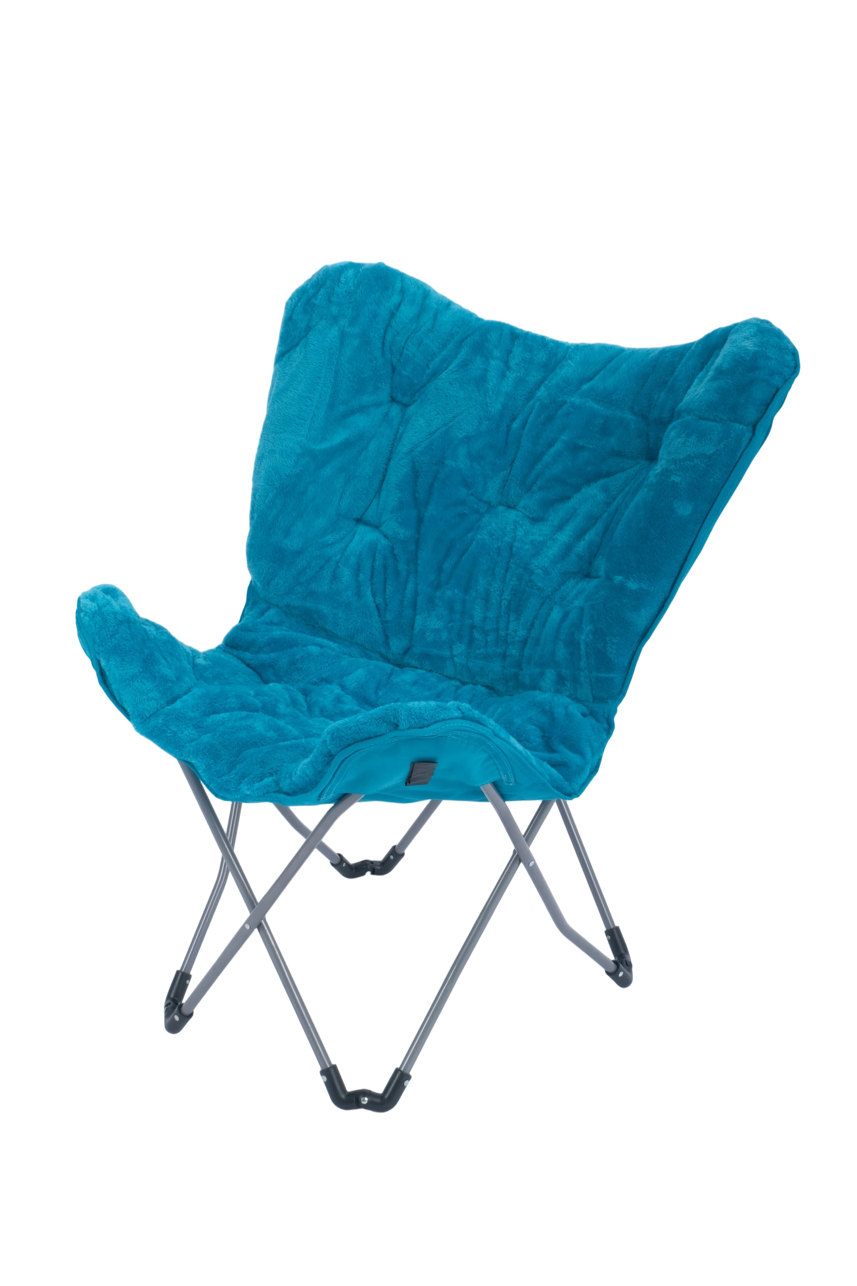 Mainstays Chaise papillon pliante, bleue